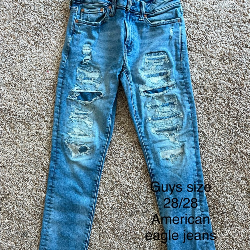 American eagle distressed jeans
